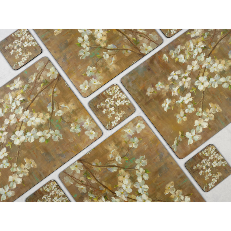 Pimpernel Dogwood in Spring 16" Cork Placemat & Reviews Wayfair Canada